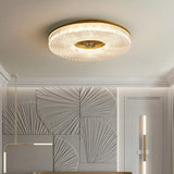 Slim LED Flush Mount Ceiling Light Metal Acrylic