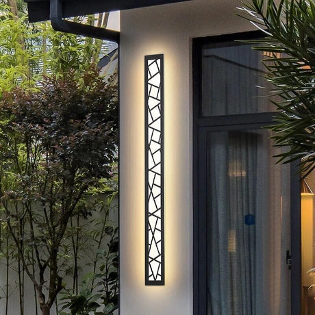 Aluminum Wall Lamp for Garden Walls Accent