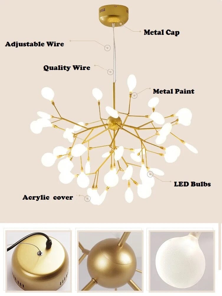 dimmable chandelier for loft apartments