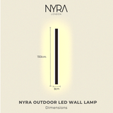 Exterior Aluminum LED Wall Light Design