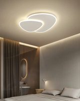 Minimalist Ceiling Light for Japandi Interiors