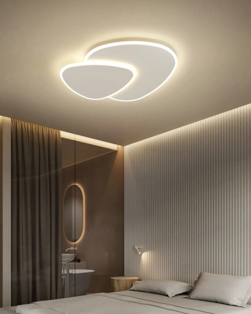 Minimalist Ceiling Light for Japandi Interiors