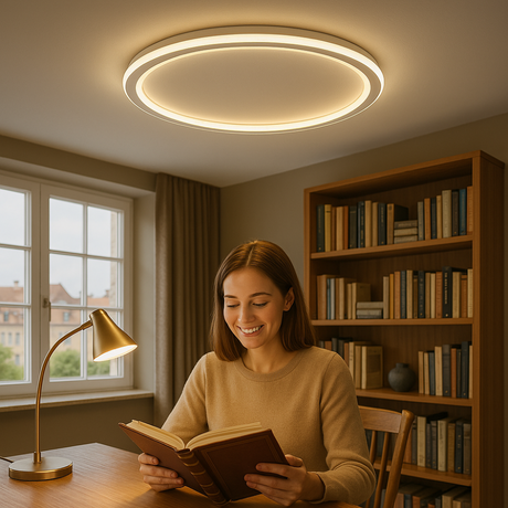 Nordic Ceiling Light Additional Angle View