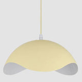 Black Pendant Light Installed Above Dining Table