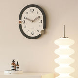 Wall Clock Installed on Interior Wall OpalDwell