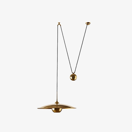 Metal Pendant Light Additional Angle View