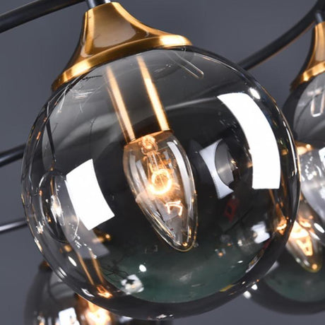 Smoked Glass Chandelier for Contemporary Homes