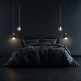 Elaria Pendant Light with Dual-Tier Crystal Prisms