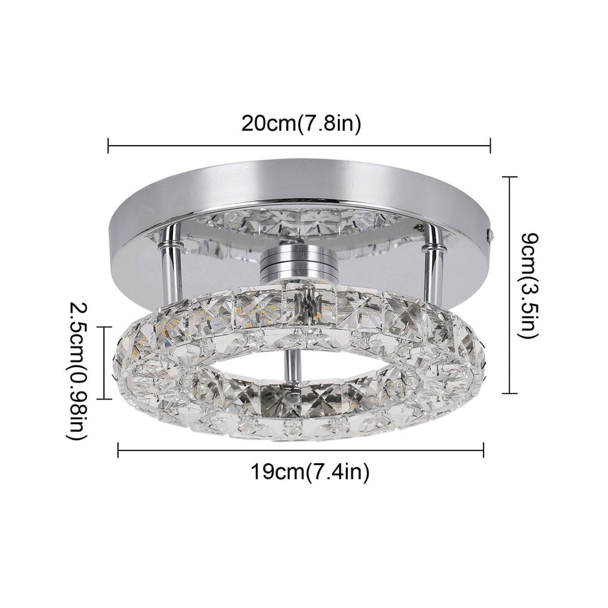 Crystal Ceiling Lamp for Study Room