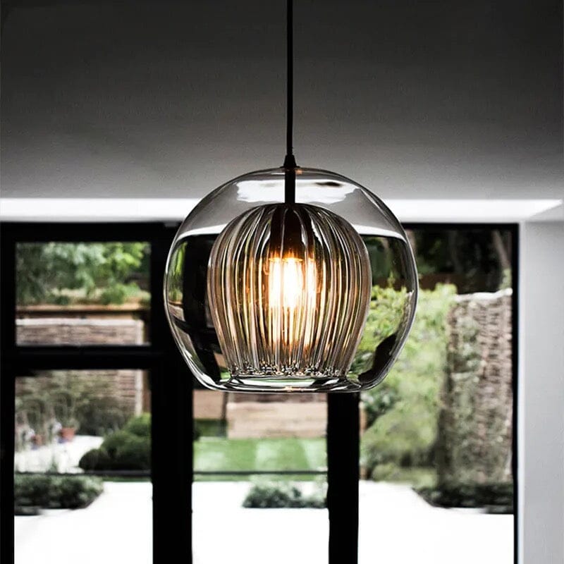 Sculptural Double-Orb Pendant Light with Soft Diffused Glow | OroDwell