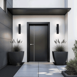 Aluminum outdoor wall lamp for entryway