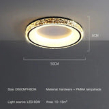 Vintage Gold Chandelier for Living Room Ceiling