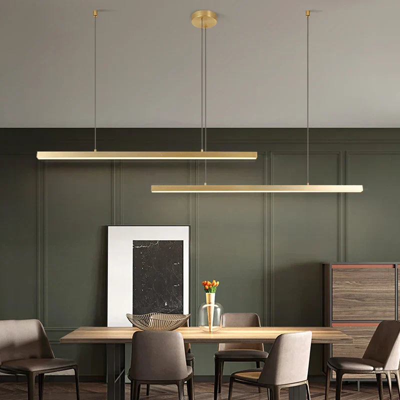 Ceiling Chandelier in Gold