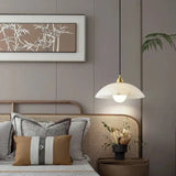 Pendant light with adjustable cord detail