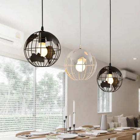 Avela Metal Globe Pendant Light for Living Room