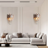 Stainless Steel Wall Sconce Fixture Detail