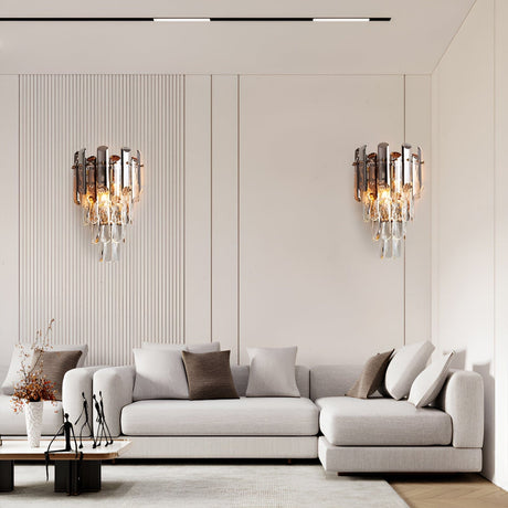 Stainless Steel Wall Sconce Fixture Detail
