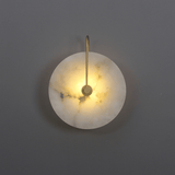 Snowflake Pattern Wall Light Close Detail