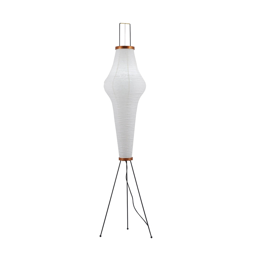 Kaze Rice Paper Floor Lamp - Japanese-Inspired Ambient Glow OpalDwell