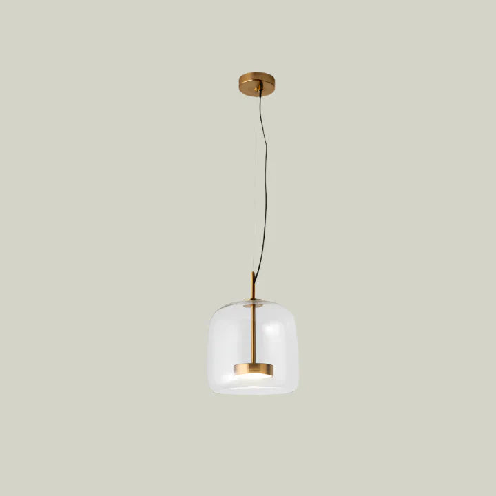 Nova Retro LED Pendant Light built-in LED warm white glow - OpalDwell