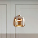 Retro LED Pendant Light for Living Spaces
