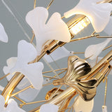 Ceramic Chandelier Installed for Cozy Ambiance