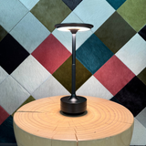 Metal table lamp for living room accent lighting