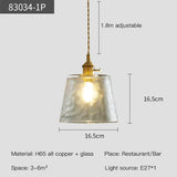 Pendant light for dining room accent decor