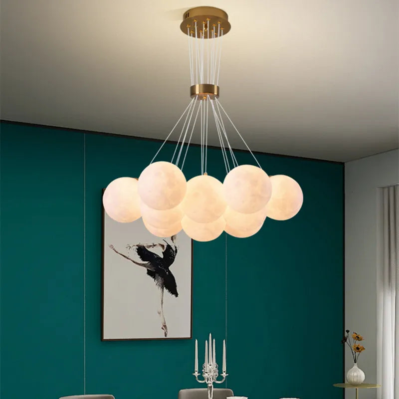 cord pendant chandelier for entryway decor