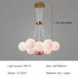 easy to clean glass pendant lamp