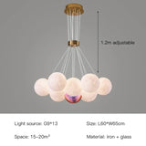 easy to clean glass pendant lamp