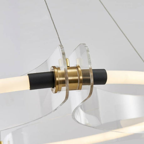 Acrylic Chandelier for Hotel Lobby Decor
