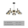 iron body led chandelier