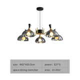 iron body led chandelier