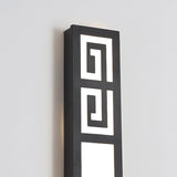 Chrome Wall Lamp Modern Design Detail