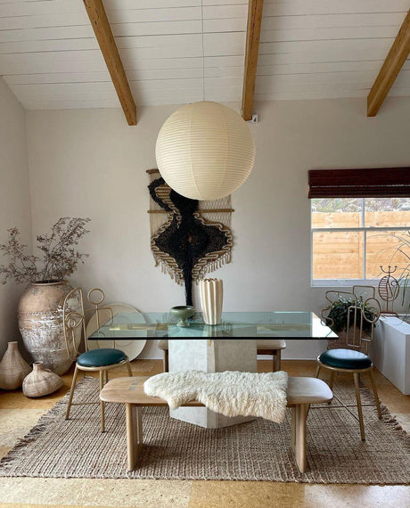 Mid-Century Pendant Light for Entryway