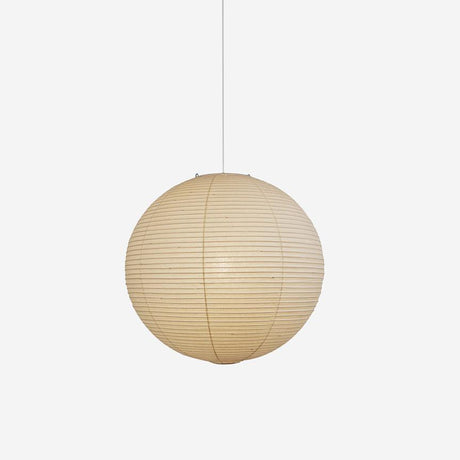 Mid-Century Pendant Light Close-Up of Silhouette