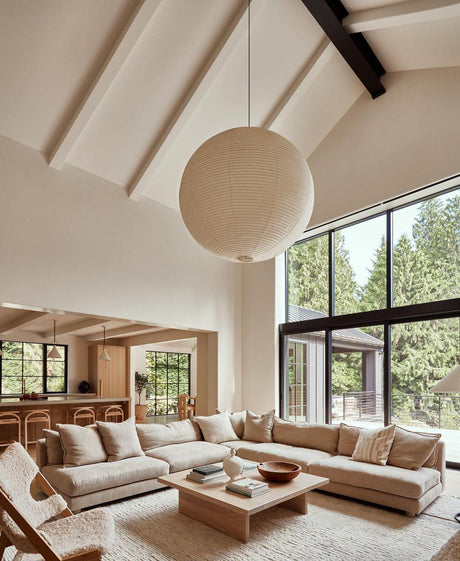 Paper Lantern Pendant Lamp Warm Ambient Glow