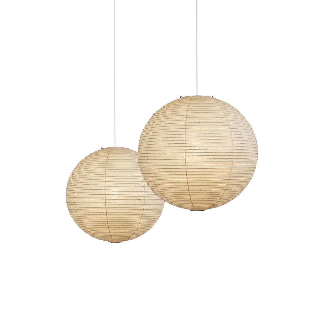 Kirei Studio Pendant Light Akari Inspired Mid Century Lamp OpalDwell