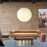 Kirei Studio Pendant Light Akari Inspired Mid Century Lamp OpalDwell