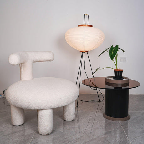 Kaze Rice Paper Floor Lamp - Japanese-Inspired Ambient Glow OpalDwell