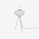 Kazumi Rice Paper Floor Lamp by OpalDwell Soft Ambient Glow OpalDwell