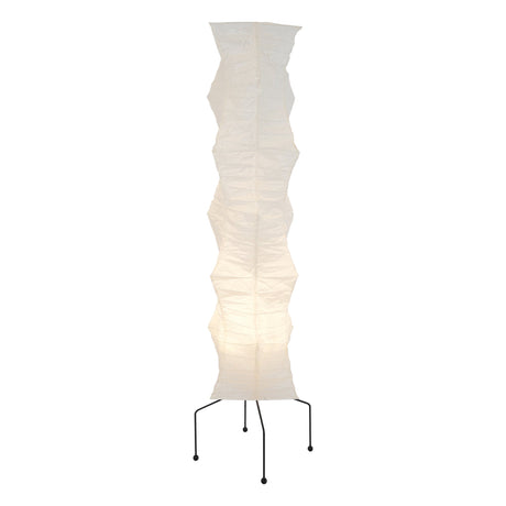 Kaze Rice Paper Floor Lamp - Japanese-Inspired Ambient Glow OpalDwell