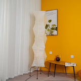 Kaze Rice Paper Floor Lamp - Japanese-Inspired Ambient Glow OpalDwell