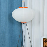 Kazumi Rice Paper Floor Lamp by OpalDwell Soft Ambient Glow OpalDwell