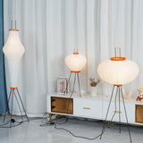 Kazumi Rice Paper Floor Lamp by OpalDwell Soft Ambient Glow OpalDwell
