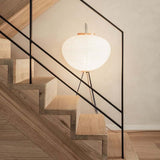 Kazumi Rice Paper Floor Lamp by OpalDwell Soft Ambient Glow OpalDwell