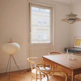 Kaze Rice Paper Floor Lamp - Japanese-Inspired Ambient Glow OpalDwell