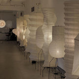 Kazumi Rice Paper Floor Lamp by OpalDwell Soft Ambient Glow OpalDwell