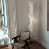 Kazumi Rice Paper Floor Lamp by OpalDwell Soft Ambient Glow OpalDwell